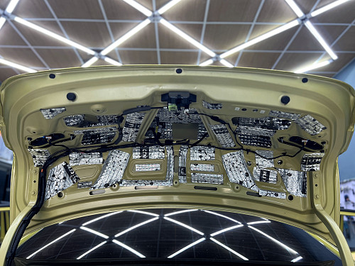 Виброизоляция крышки багажника Хендай Элантра